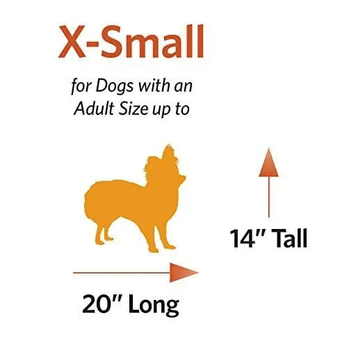 22L-Inch Gray Dog Bed or Cat Bed w/ Comfortable Bolster | Ideal for XS Dog Breeds & Fits a 22-Inch Dog Crate | Easy Maintenance Machine Wash & Dry | 1-Year Warranty