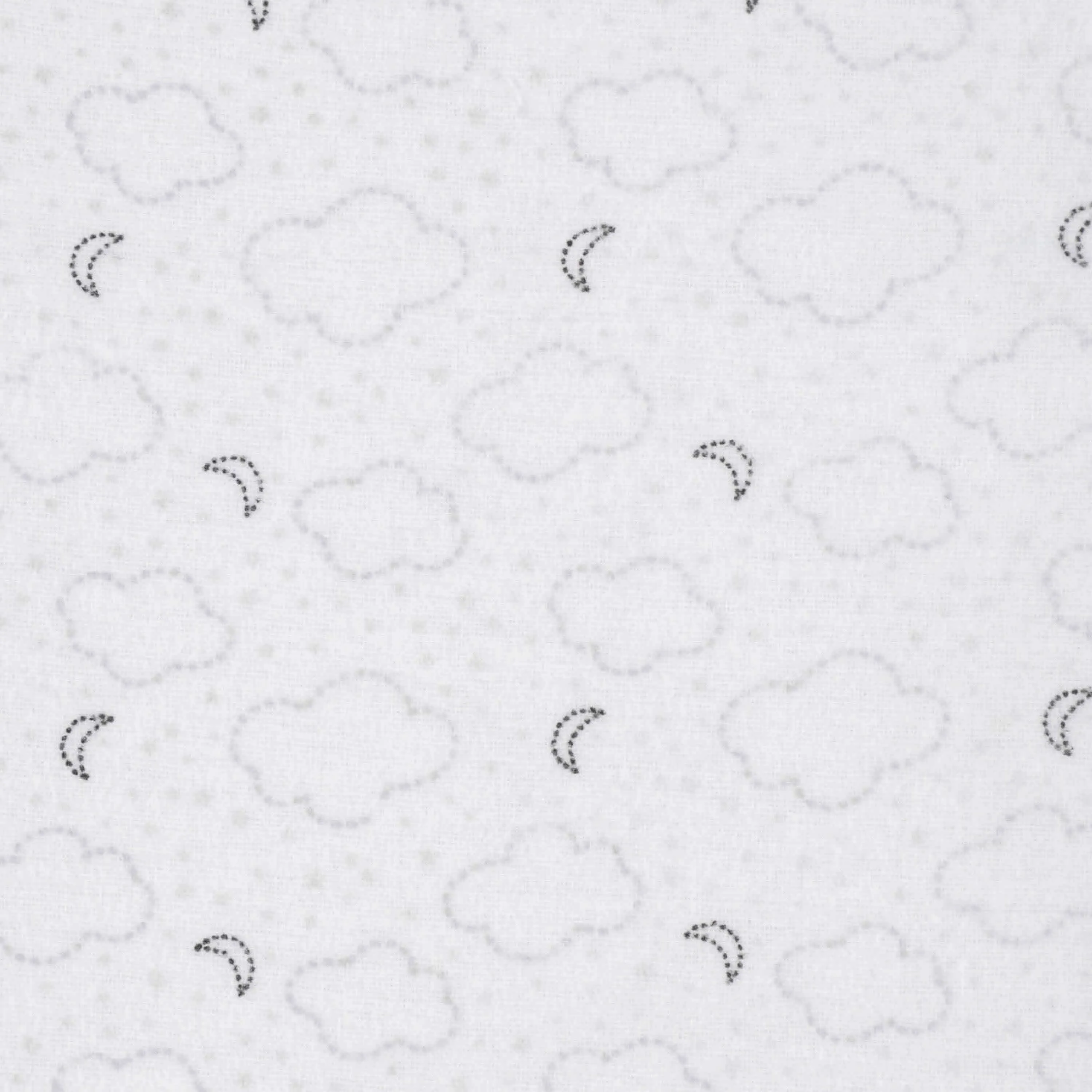 5-Pack Baby Neutral Clouds Flannel Receiving Blankets