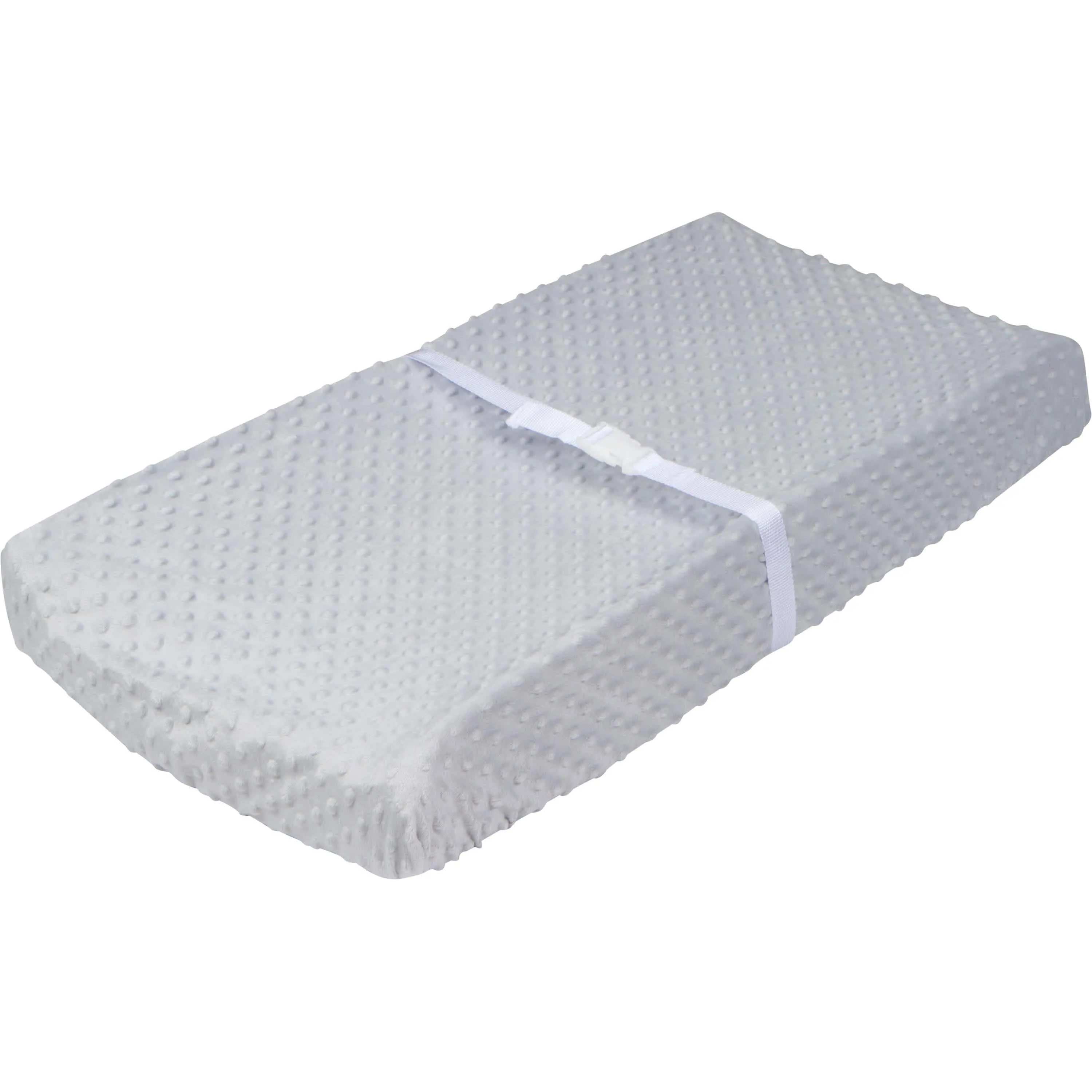 Baby Neutral Light Grey Dotted Changing Pad Cover