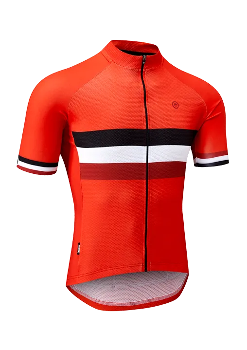 Chapeau! Club Stripe Men Jersey - Chilli Red
