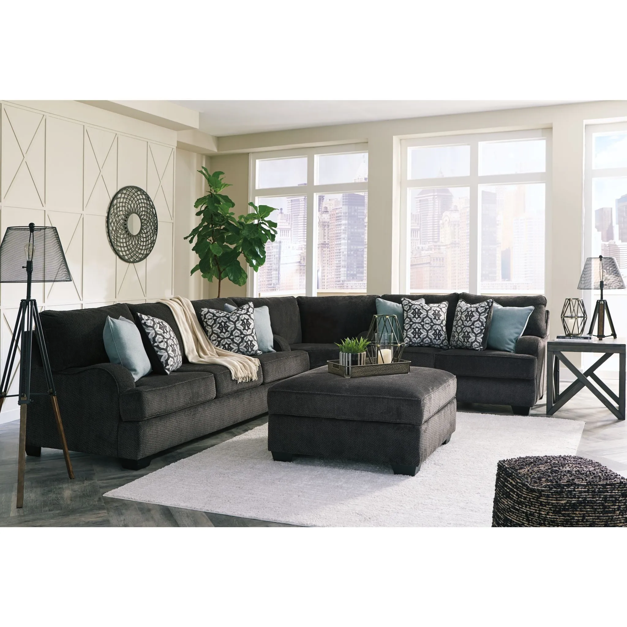 Charenton Queen Sleeper - Charcoal