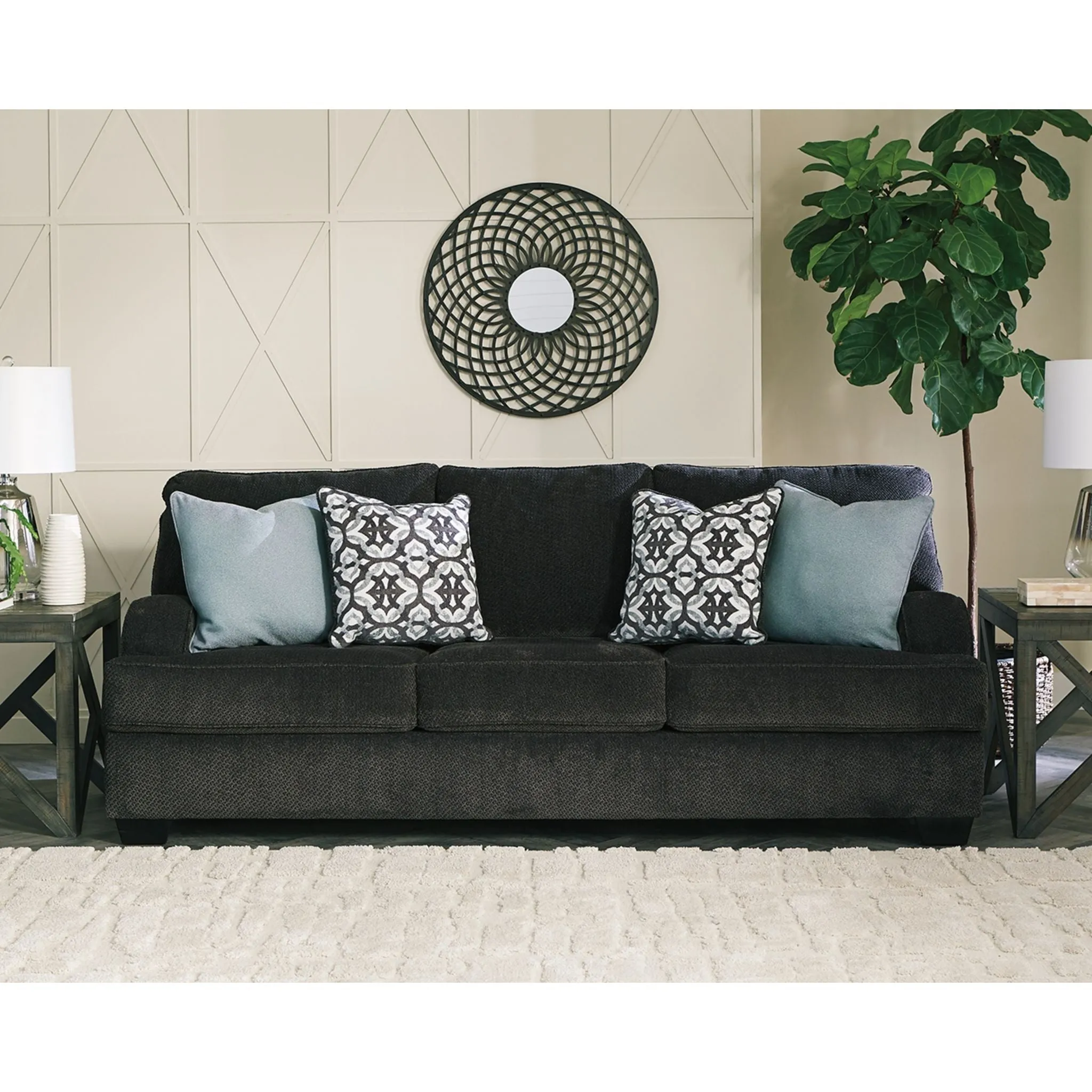 Charenton Queen Sleeper - Charcoal