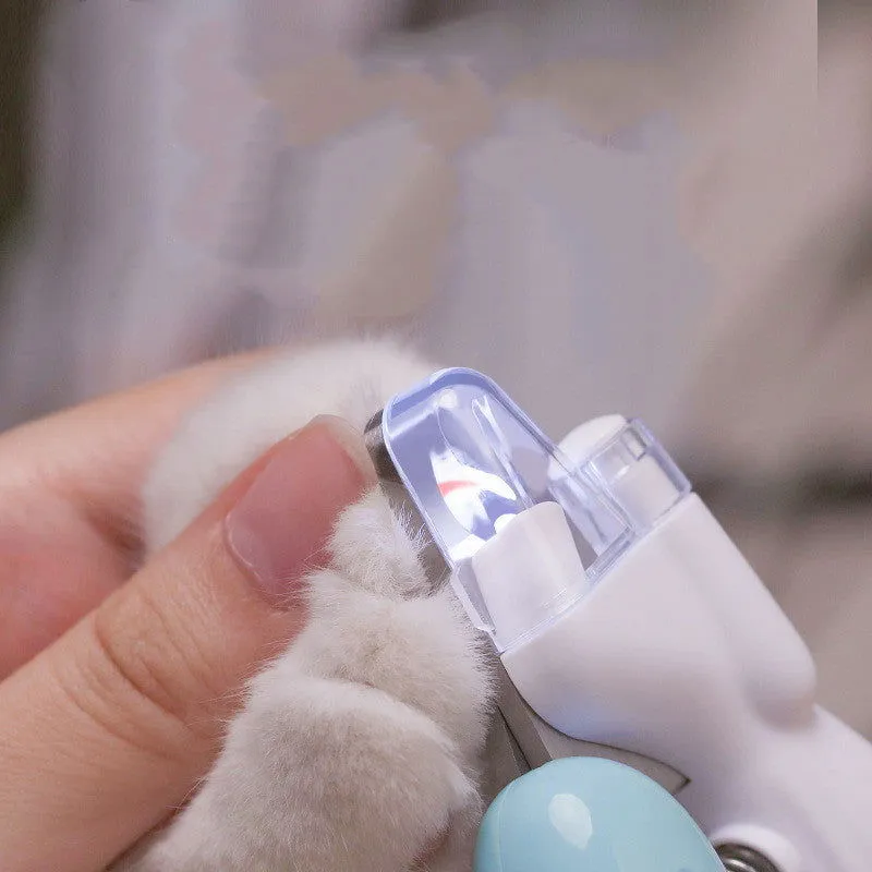 Electric LED Light Pet Nail Clippers