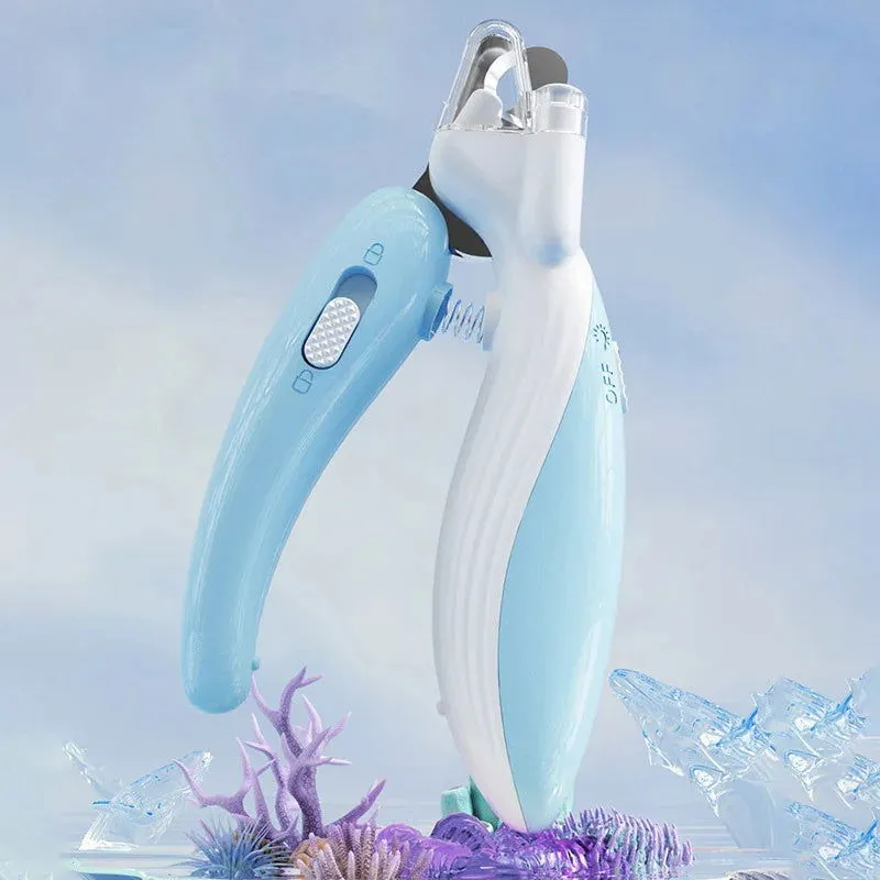 Electric LED Light Pet Nail Clippers