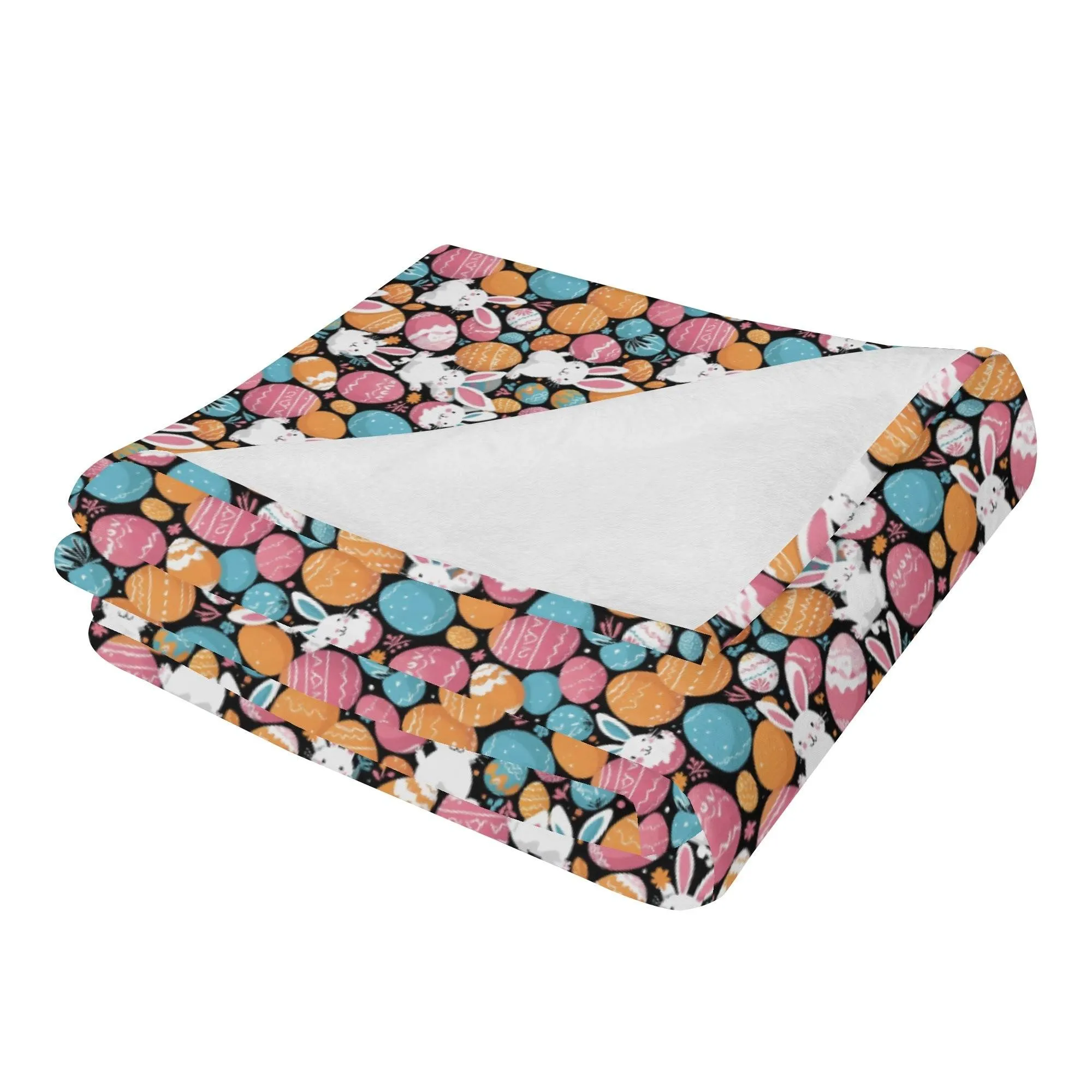 Fun Bunny Flannel Breathable Blanket 4 Sizes