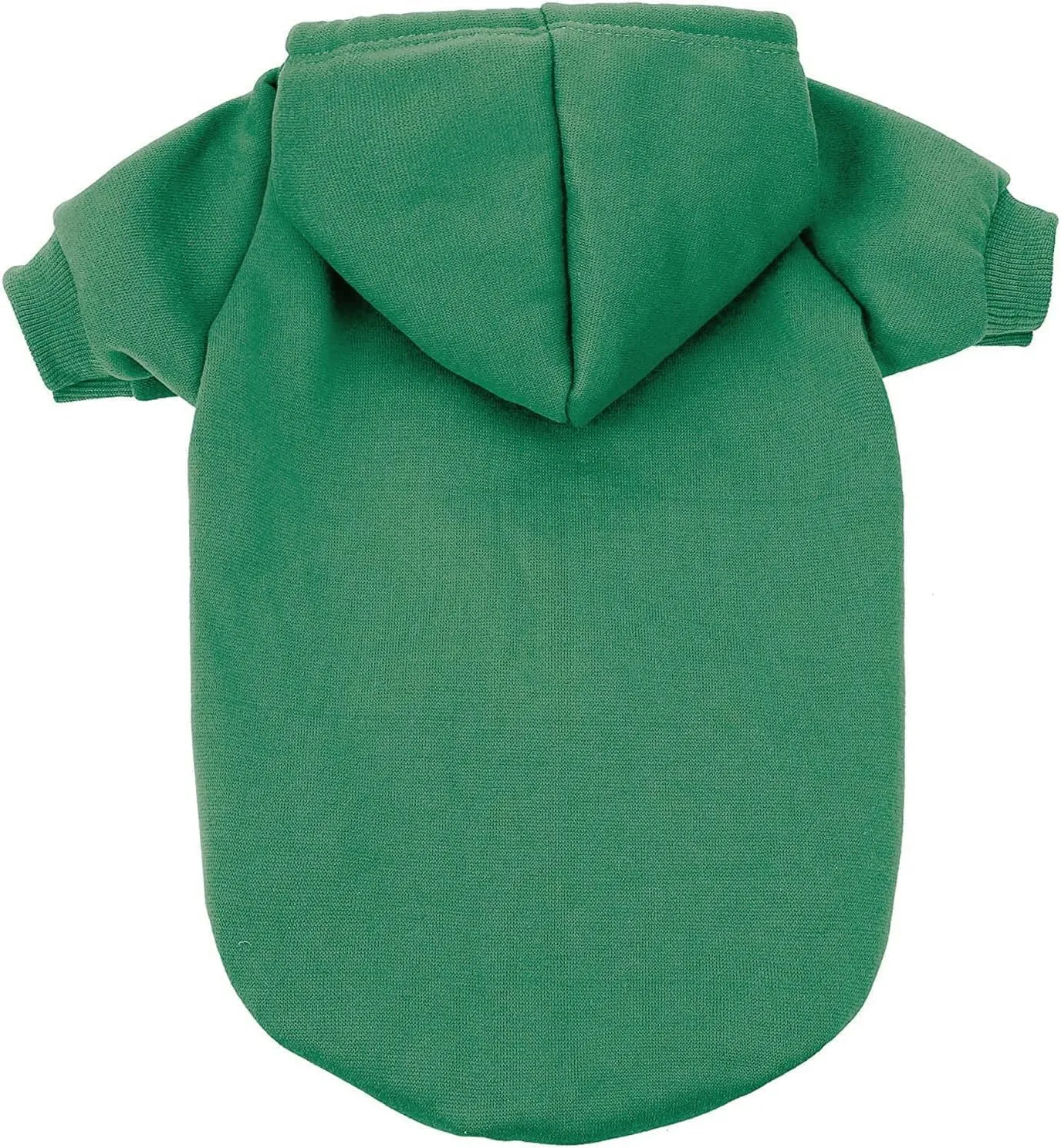 Green Dog Hoodie, Dog Clothes for Large Dogs, Fleece Dog Sweater