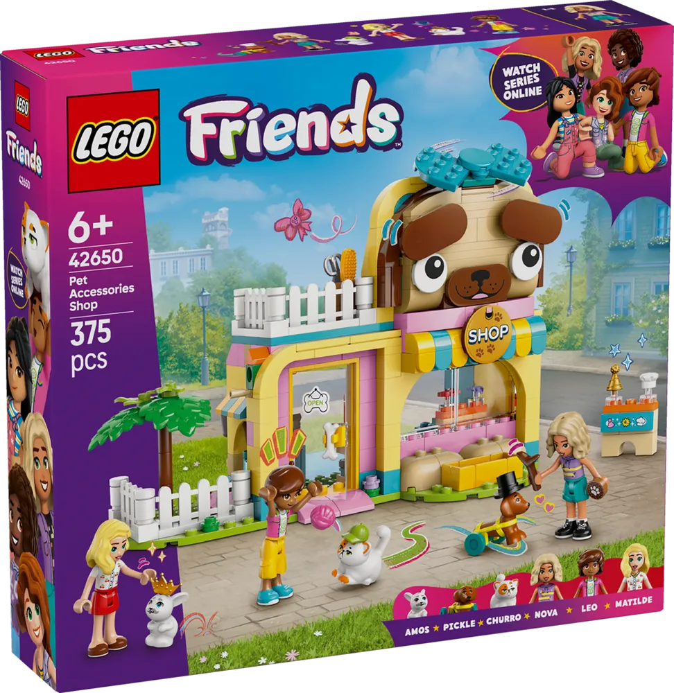 LEGO Friends Pet Accessories Shop 42650