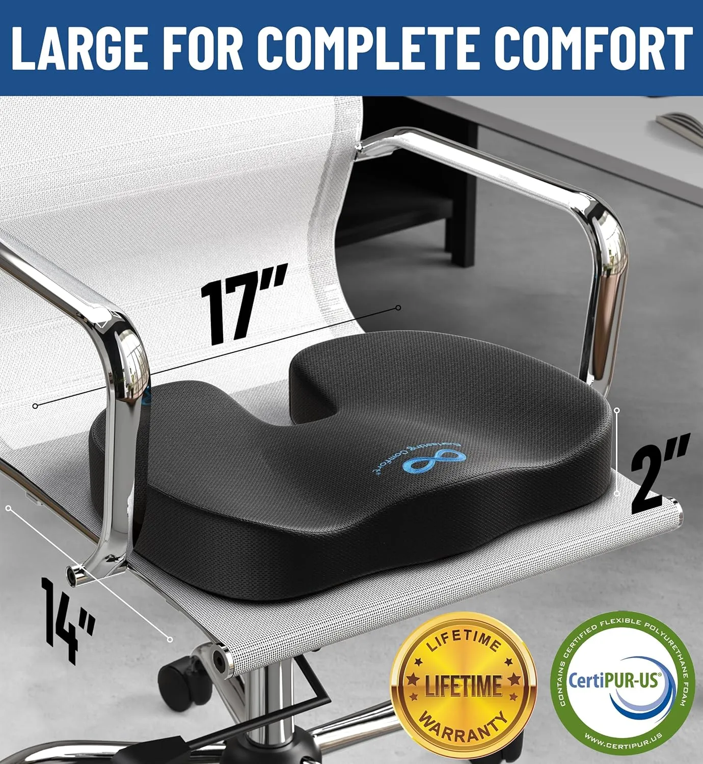 Memory Foam Seat Cushions for Office Chairs
