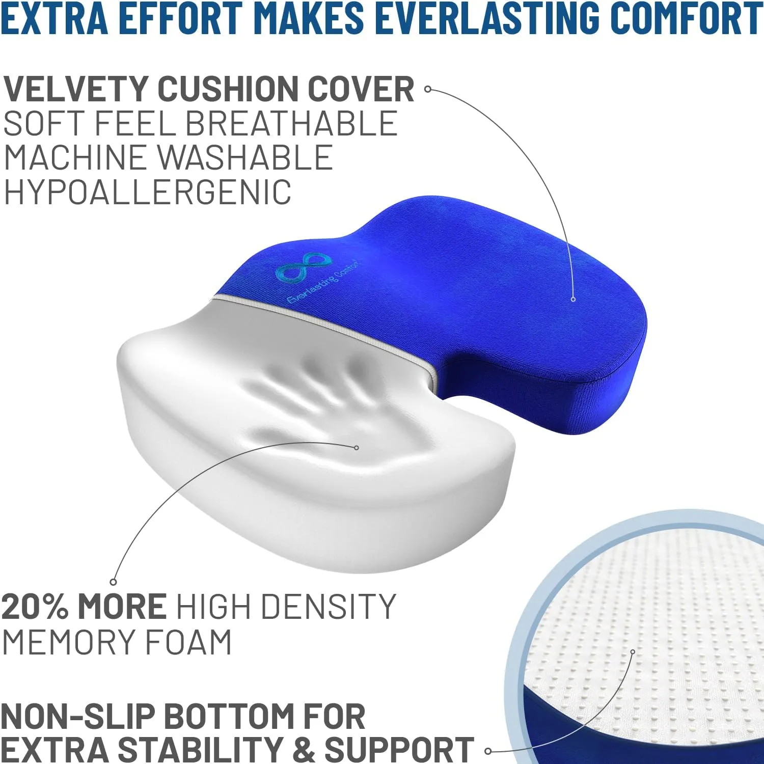 Memory Foam Seat Cushions for Office Chairs