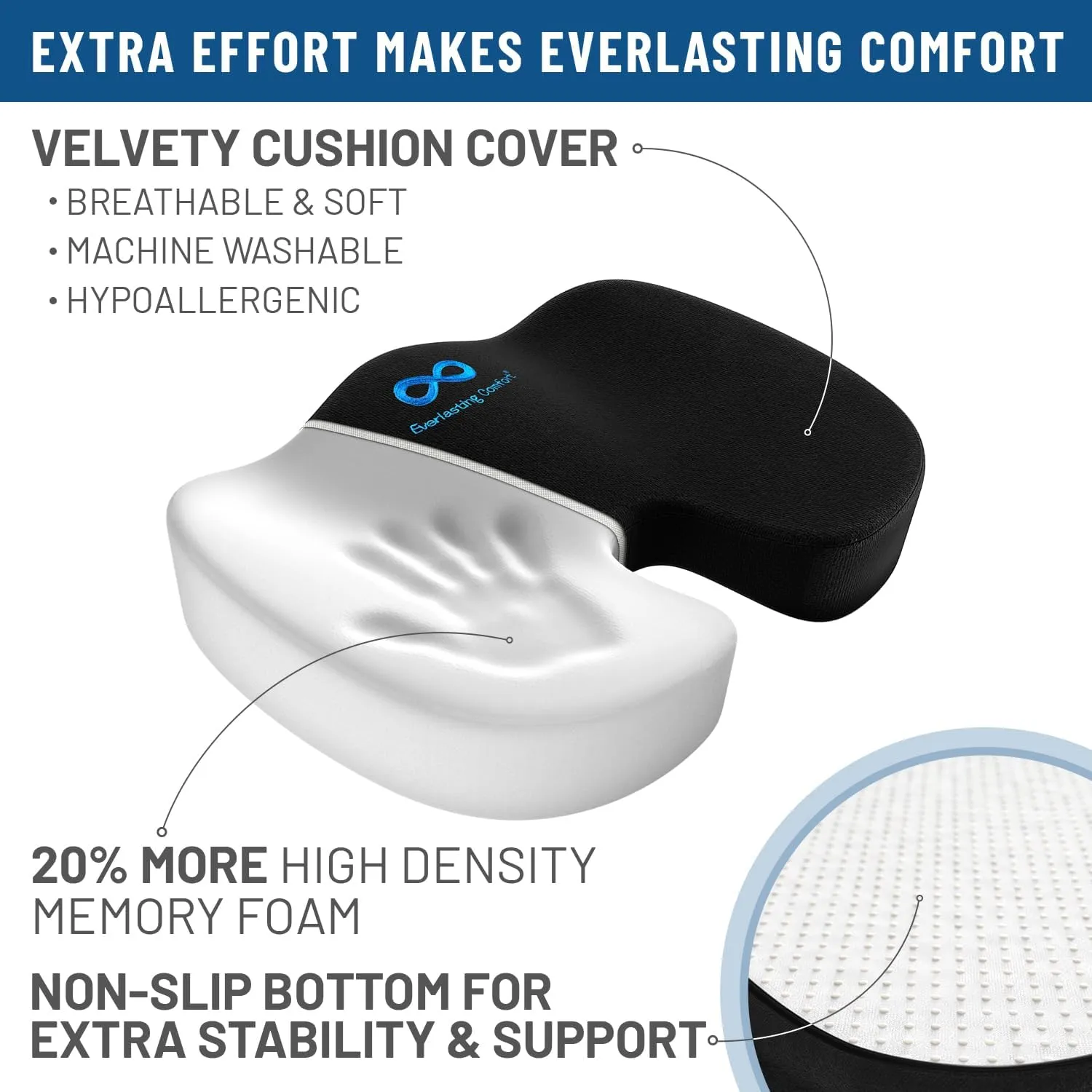 Memory Foam Seat Cushions for Office Chairs