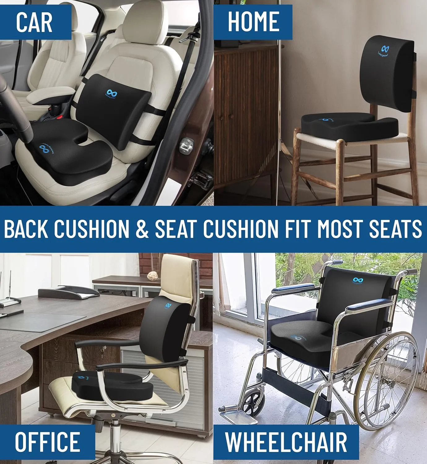 Memory Foam Seat Cushions for Office Chairs