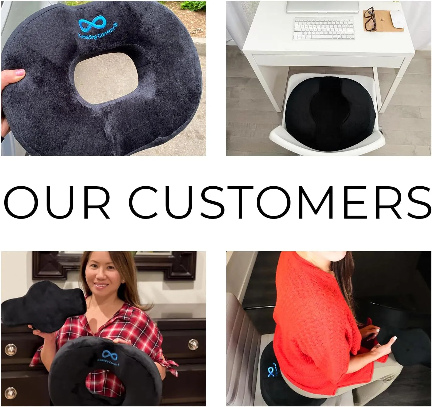 Memory Foam Seat Cushions for Office Chairs