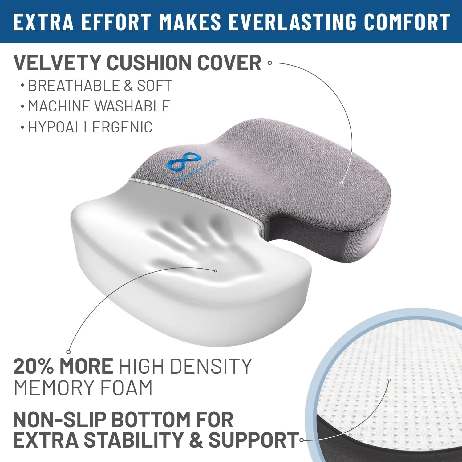 Memory Foam Seat Cushions for Office Chairs