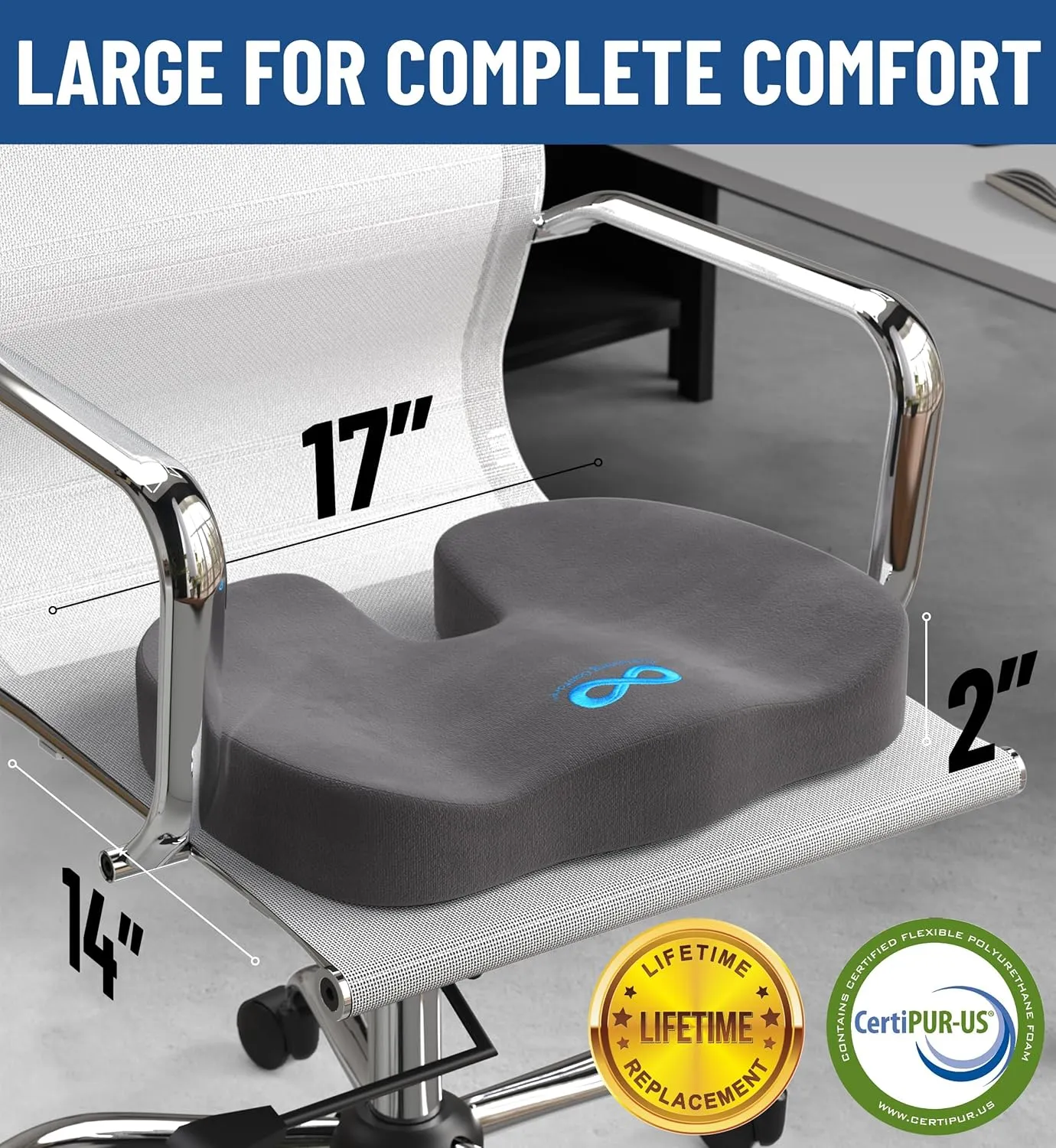 Memory Foam Seat Cushions for Office Chairs