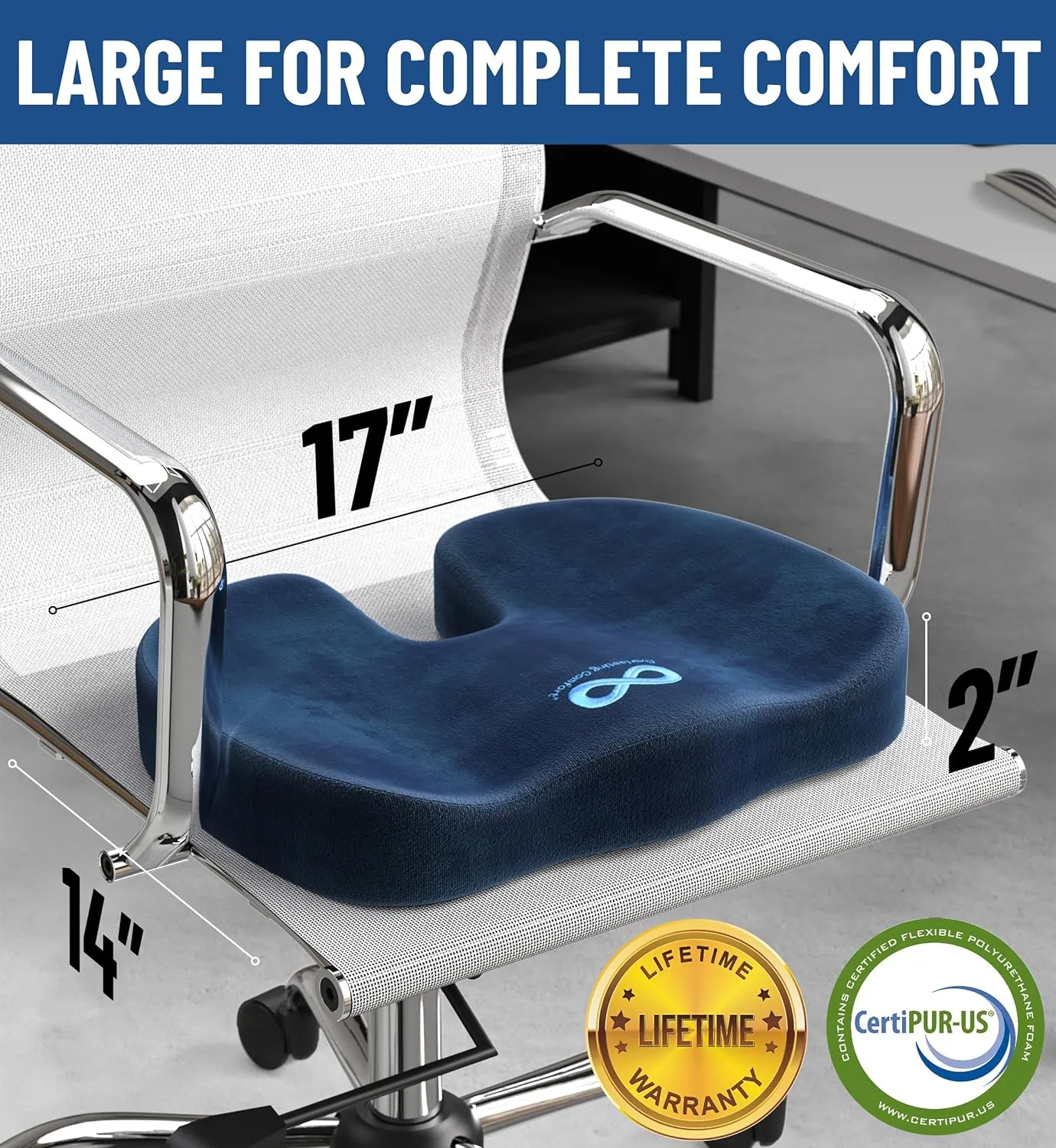 Memory Foam Seat Cushions for Office Chairs