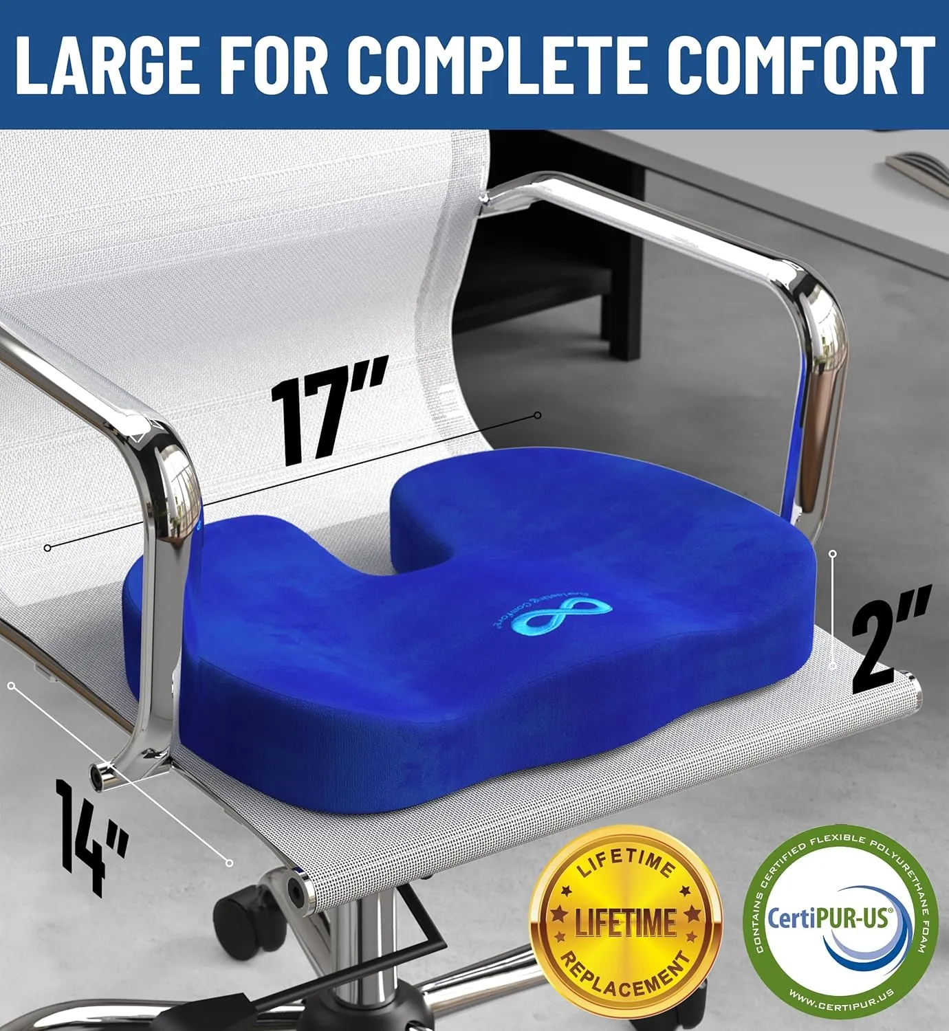 Memory Foam Seat Cushions for Office Chairs