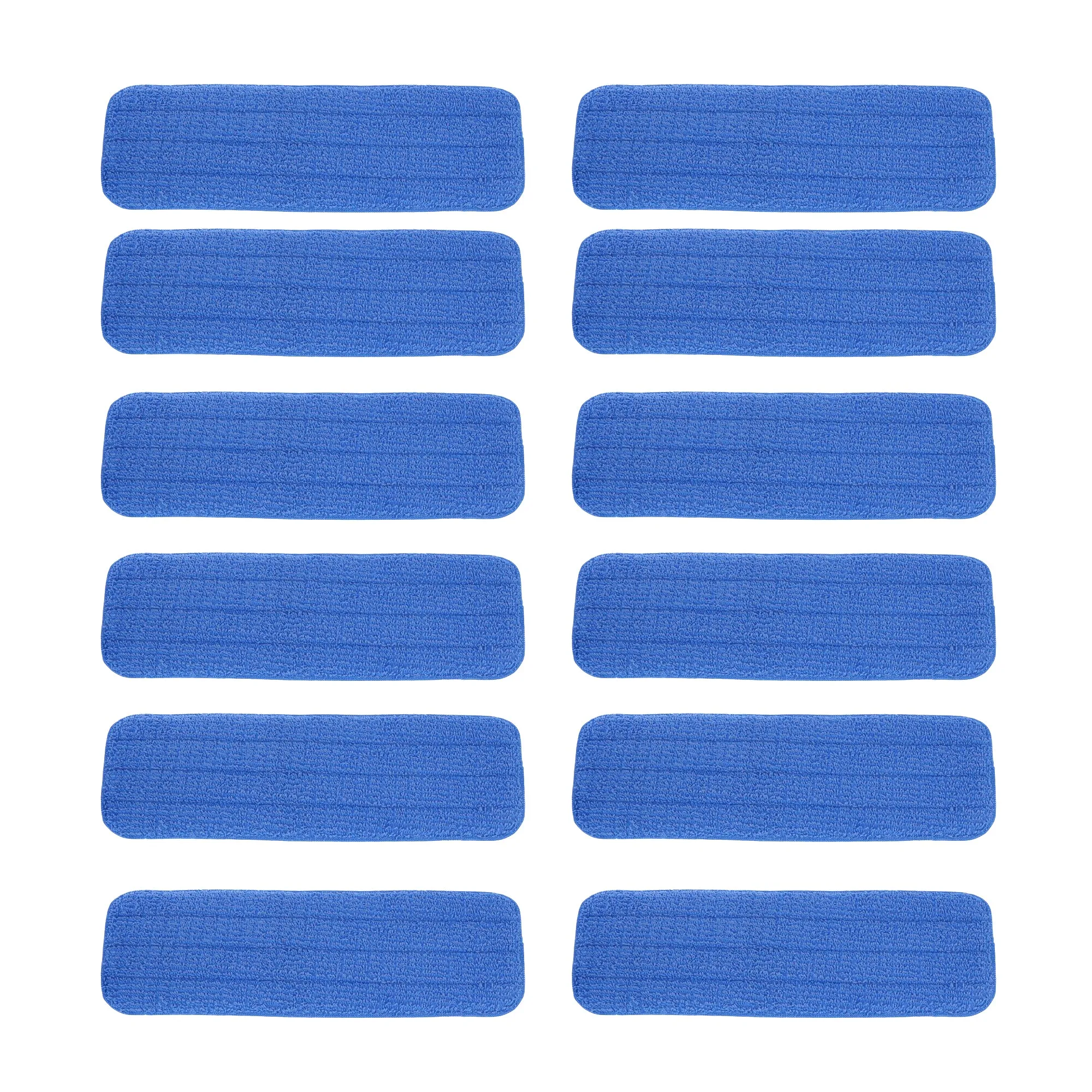 MicroFiber Swivel Mop Pad Refill, 12 pack