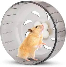 Mini Silent Hamster Exercise Wheel for Pets Less Than 4 Inches (10 cm) in Length - Running Toy Ball for Gerbils, Mice, Rats, Guinea Pigs - Cage Accessories