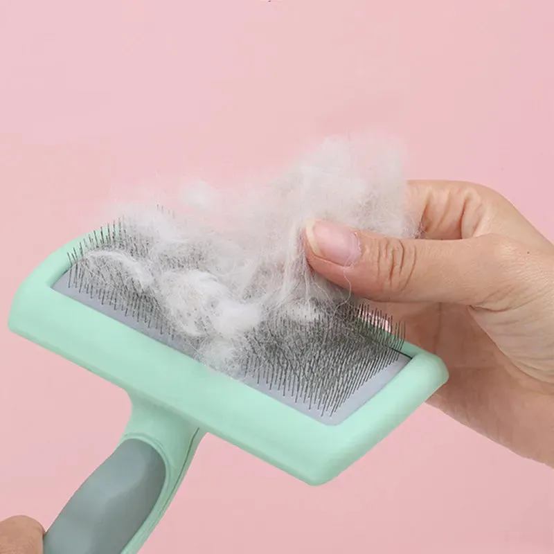 Multi-Purpose Pet Grooming Brush for Dogs and Cats