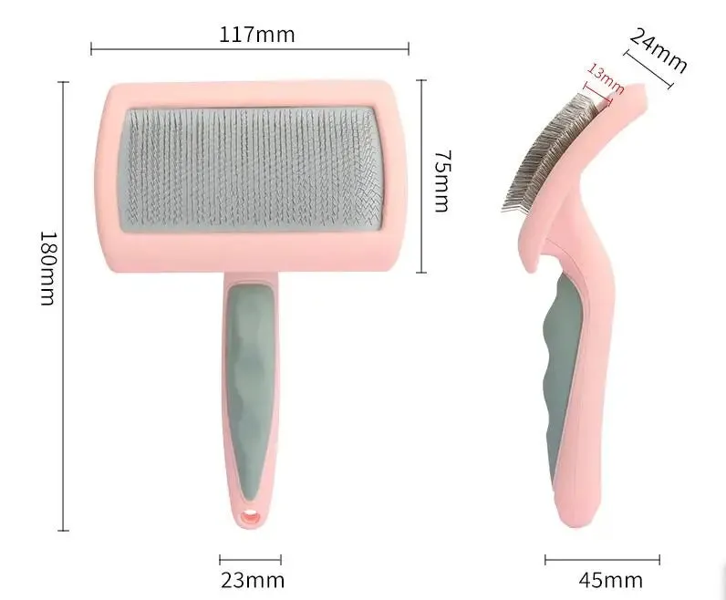 Multi-Purpose Pet Grooming Brush for Dogs and Cats