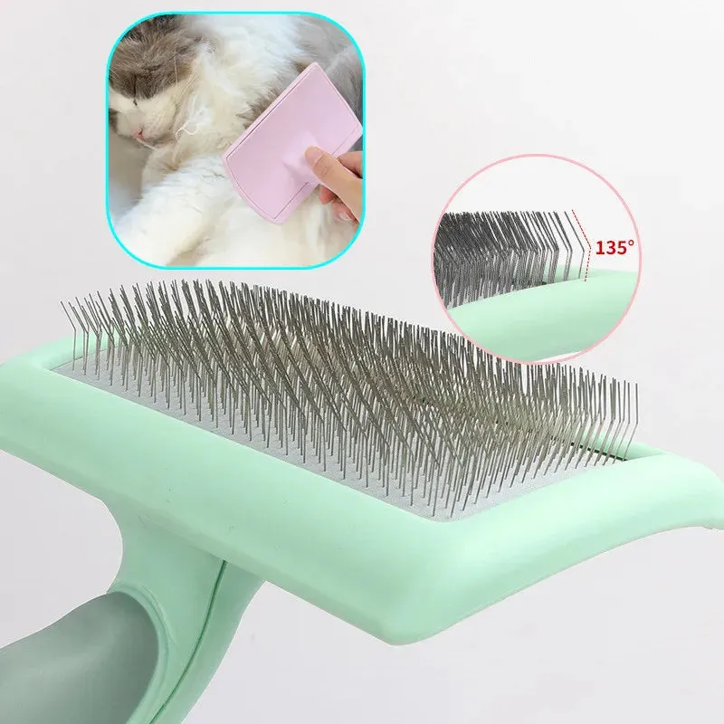 Multi-Purpose Pet Grooming Brush for Dogs and Cats