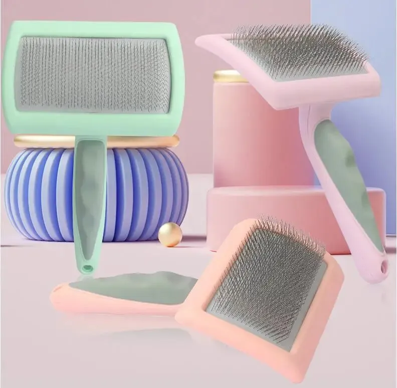 Multi-Purpose Pet Grooming Brush for Dogs and Cats