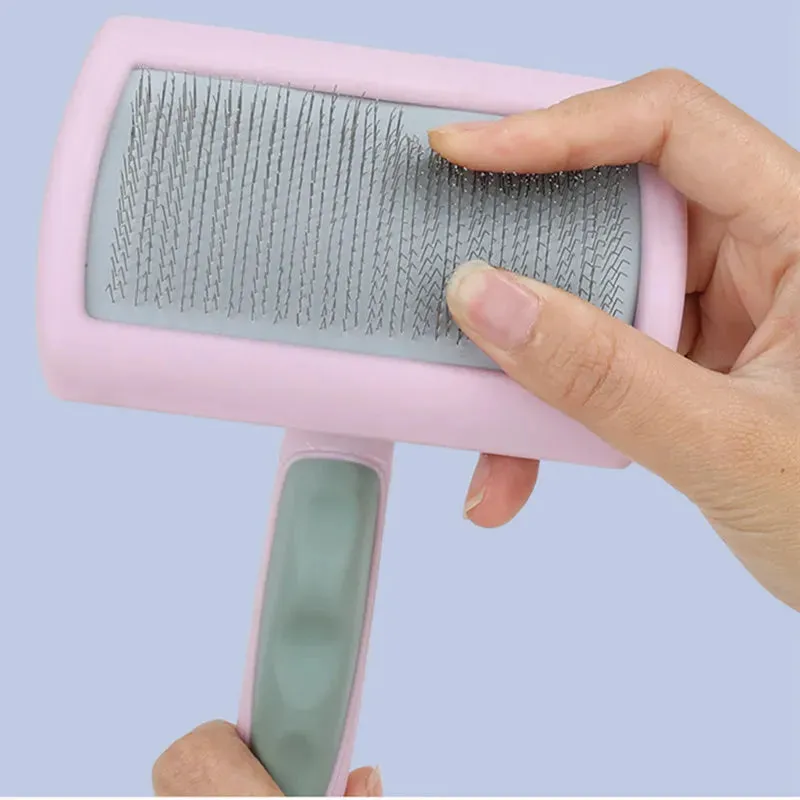 Multi-Purpose Pet Grooming Brush for Dogs and Cats