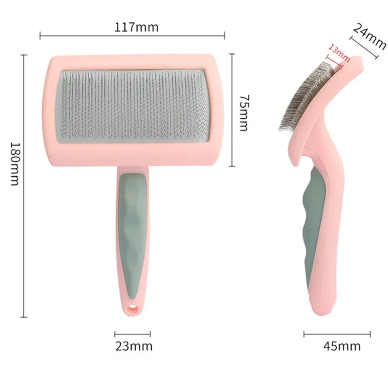 Multi-Purpose Pet Grooming Brush for Dogs and Cats