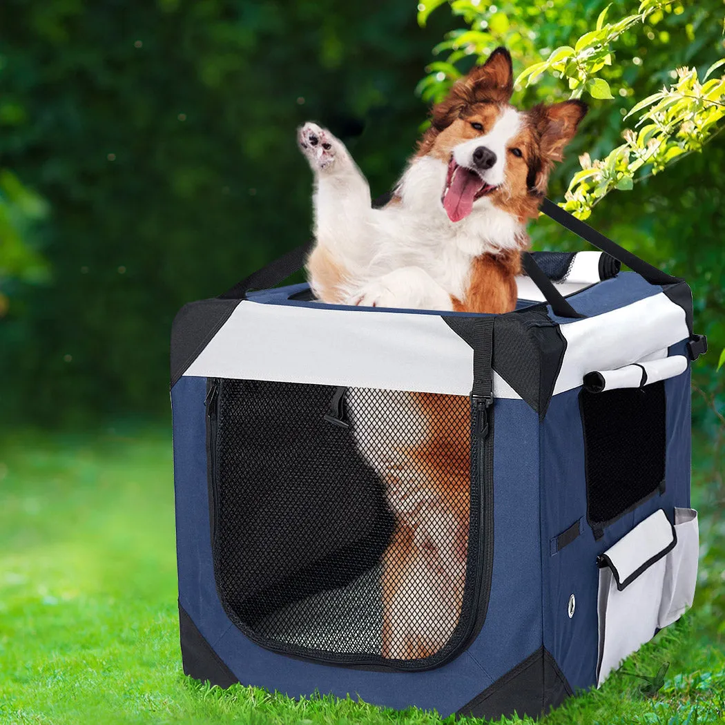 Pet Carrier Bag Dog Puppy Spacious Outdoor Travel Hand Portable Crate - 2XL