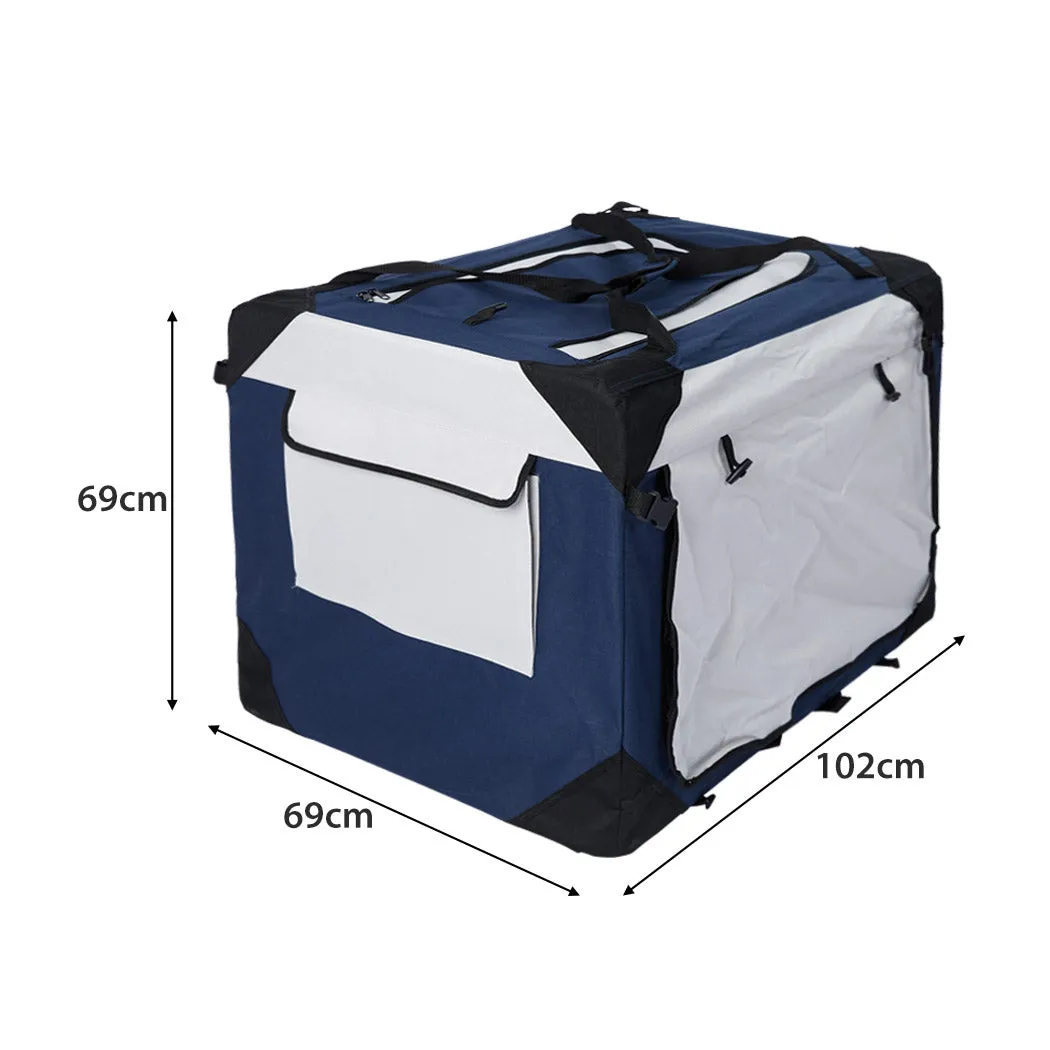 Pet Carrier Bag Dog Puppy Spacious Outdoor Travel Hand Portable Crate - 2XL