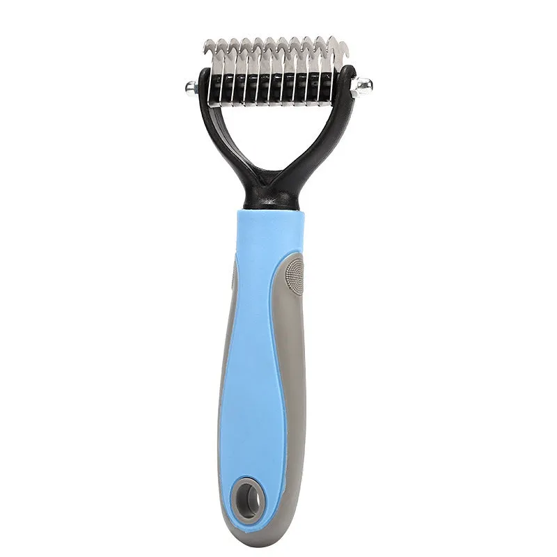 Pet Grooming Brush for Shedding Hair Removal