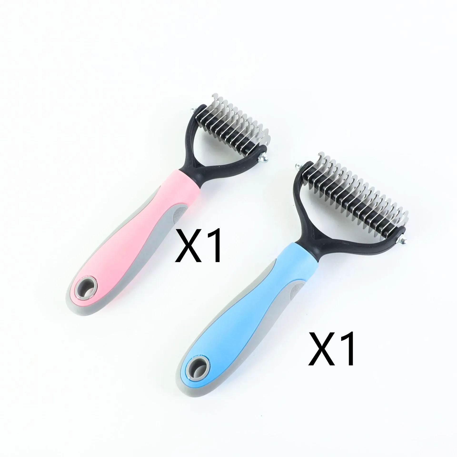 Pet Grooming Brush for Shedding Hair Removal