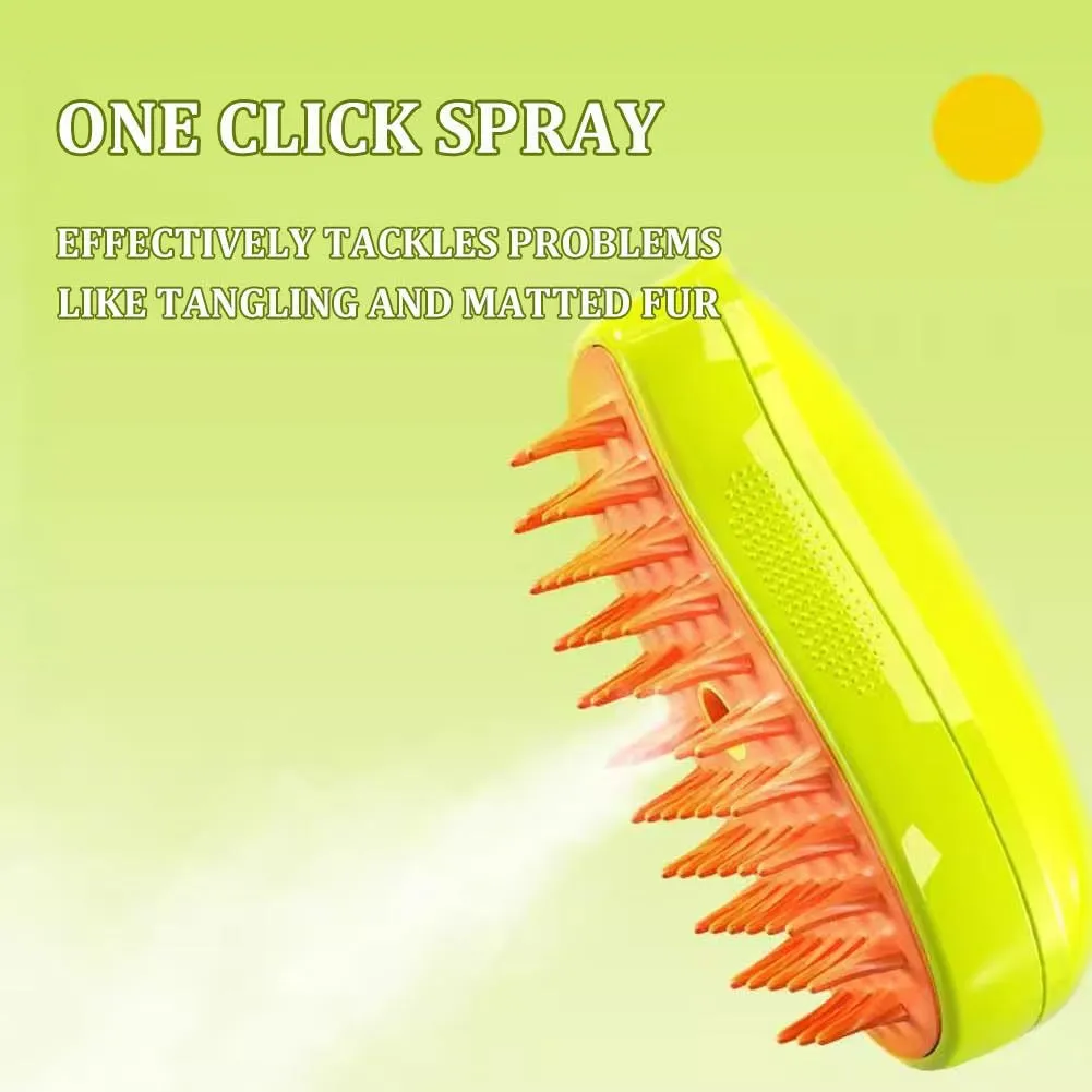 Pet Massage Steam Brush