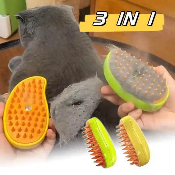 Pet Massage Steam Brush