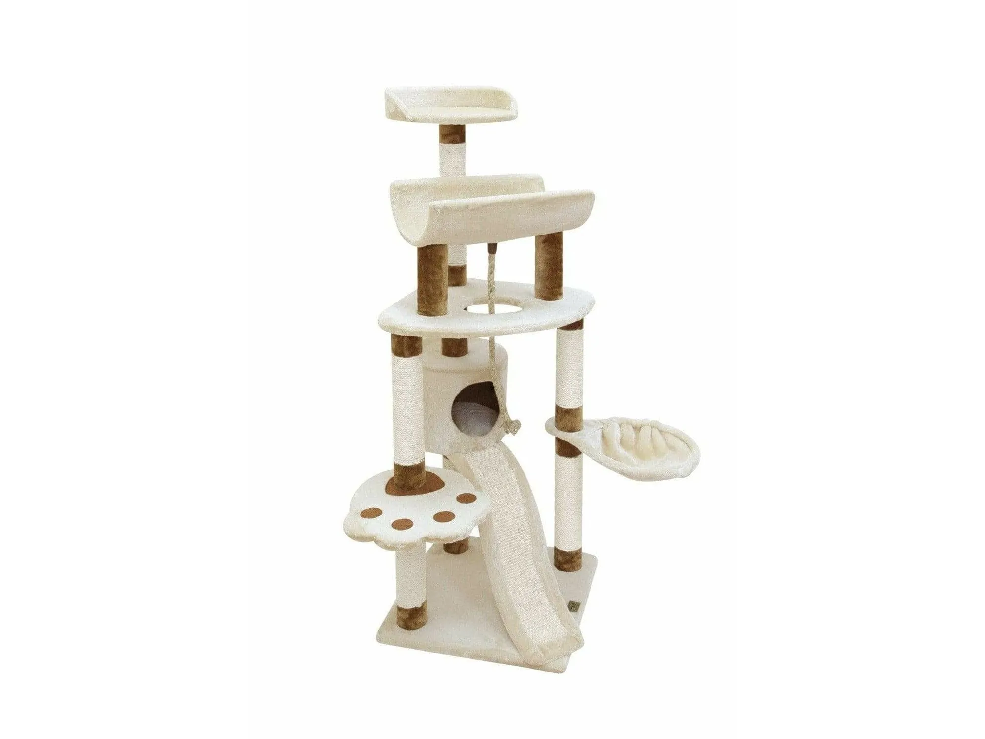 SHANTAL Cat Pole - Beige-Brown