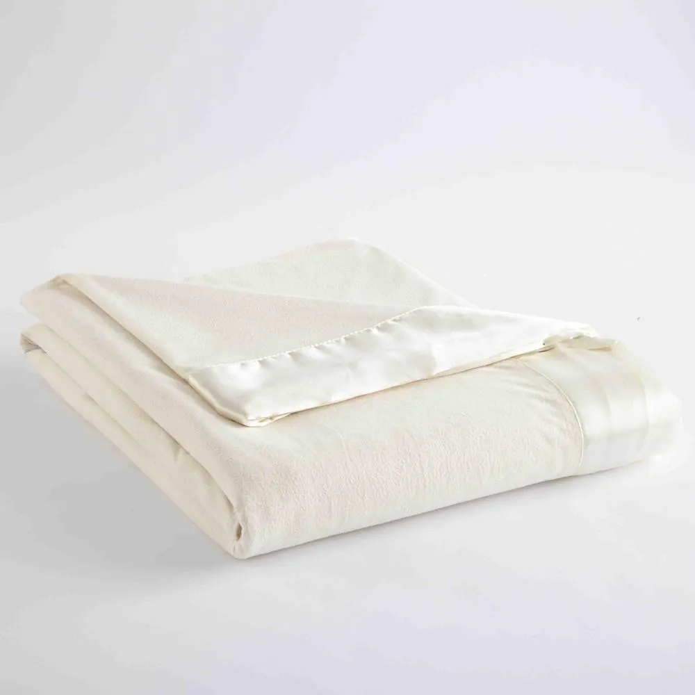 Shavel Micro Flannel High Quality Durable Luxuriously Soft & Warm Satin Hemmed All Seasons Sheet Blanket