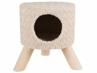 Shetland Cat Bed Rose Beige