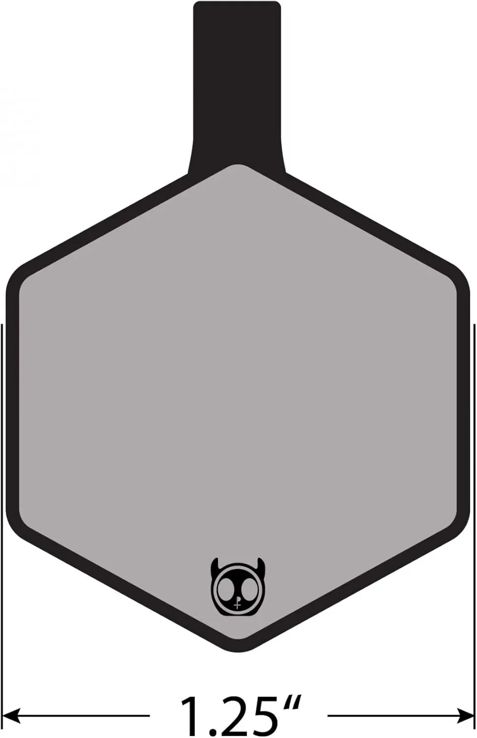Silent Dog Tag Personalized with 5 Lines of Custom Deep Engraved Durable Soundless Silicone Pet ID Name Tag Hexagon Forest Night
