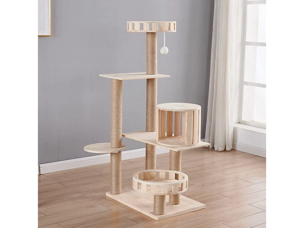 solid wood round nest flower basket 40*60*135CM