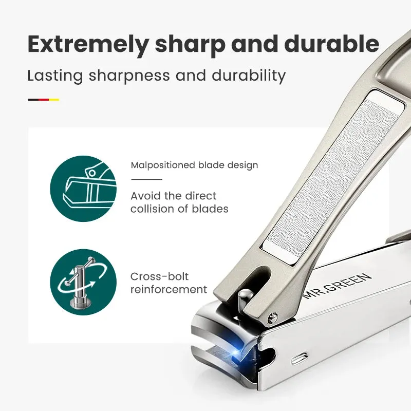 Stainless Steel Anti-Splash Nail Clippers