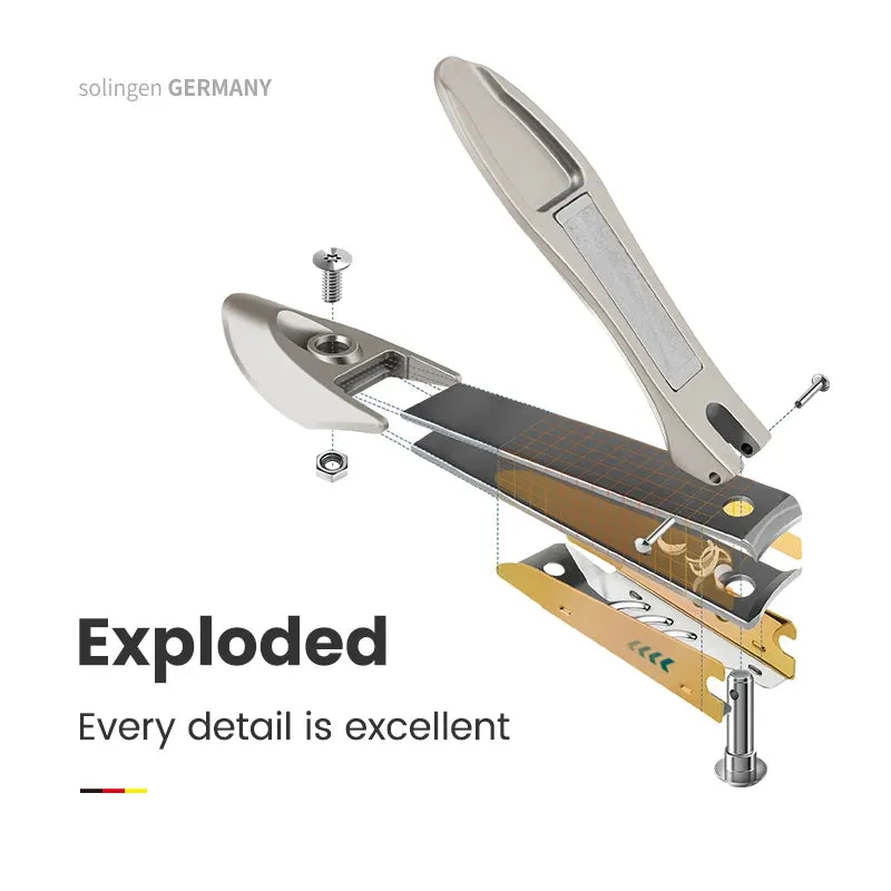 Stainless Steel Anti-Splash Nail Clippers