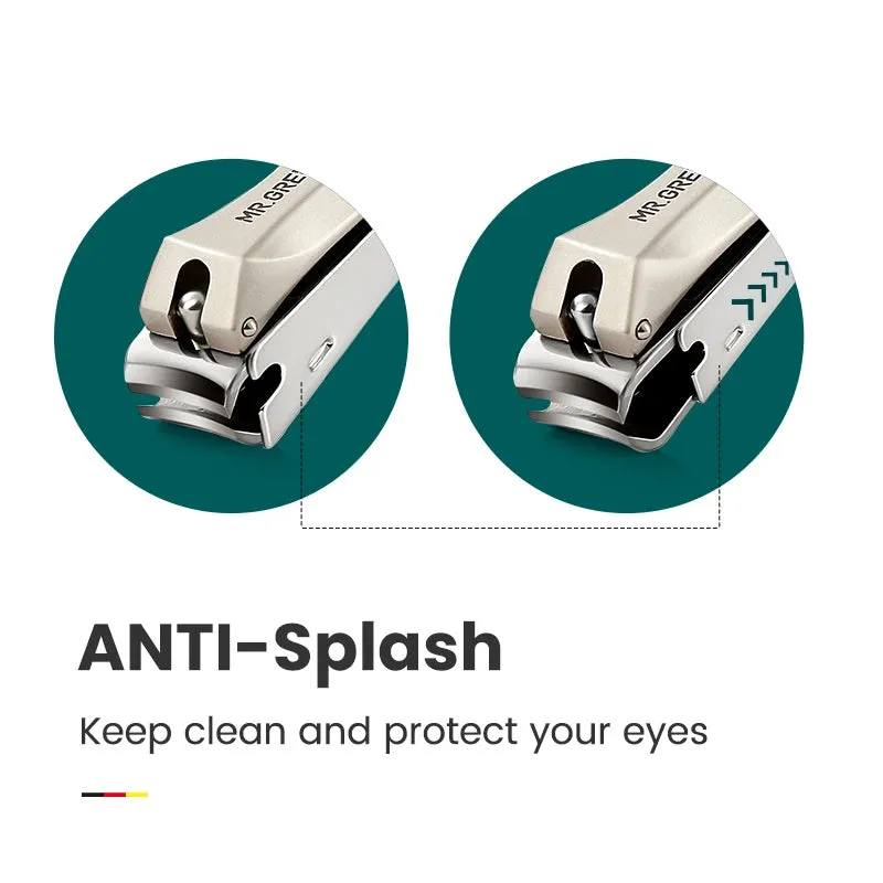 Stainless Steel Anti-Splash Nail Clippers