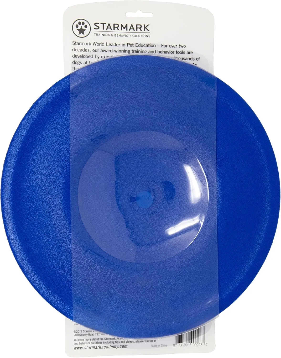 Starmark Easy Glide DuraFoam Flying Disc Dog Toy, Color Varies 11"