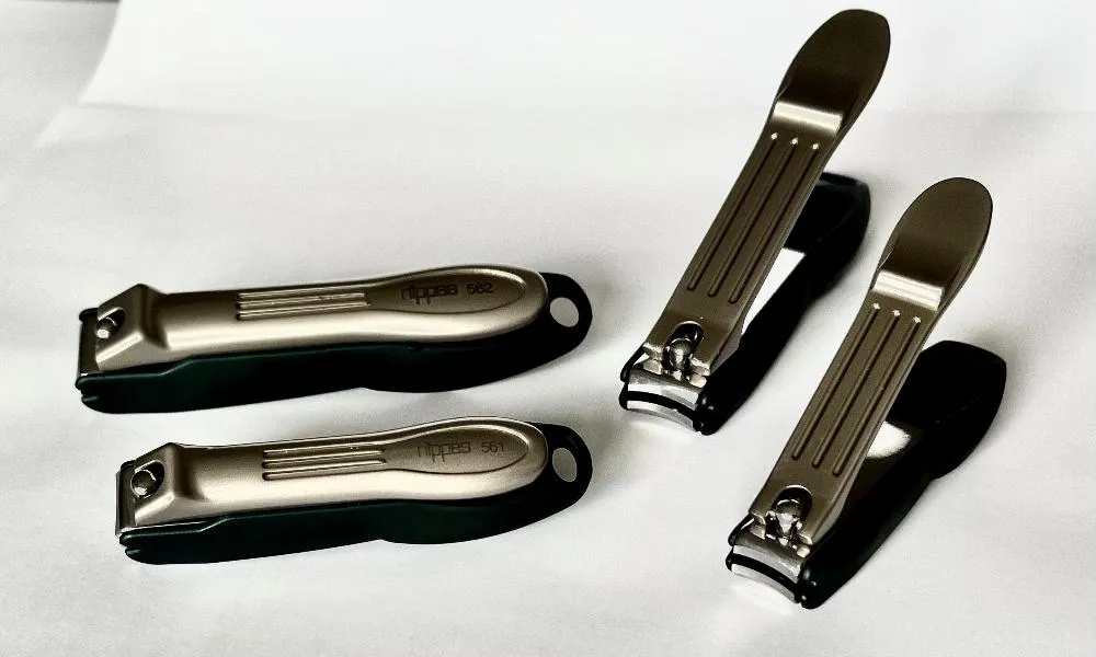 Toenail Stainless Steel Clippers 562 with Clipping Catcher by Nippes, Germany