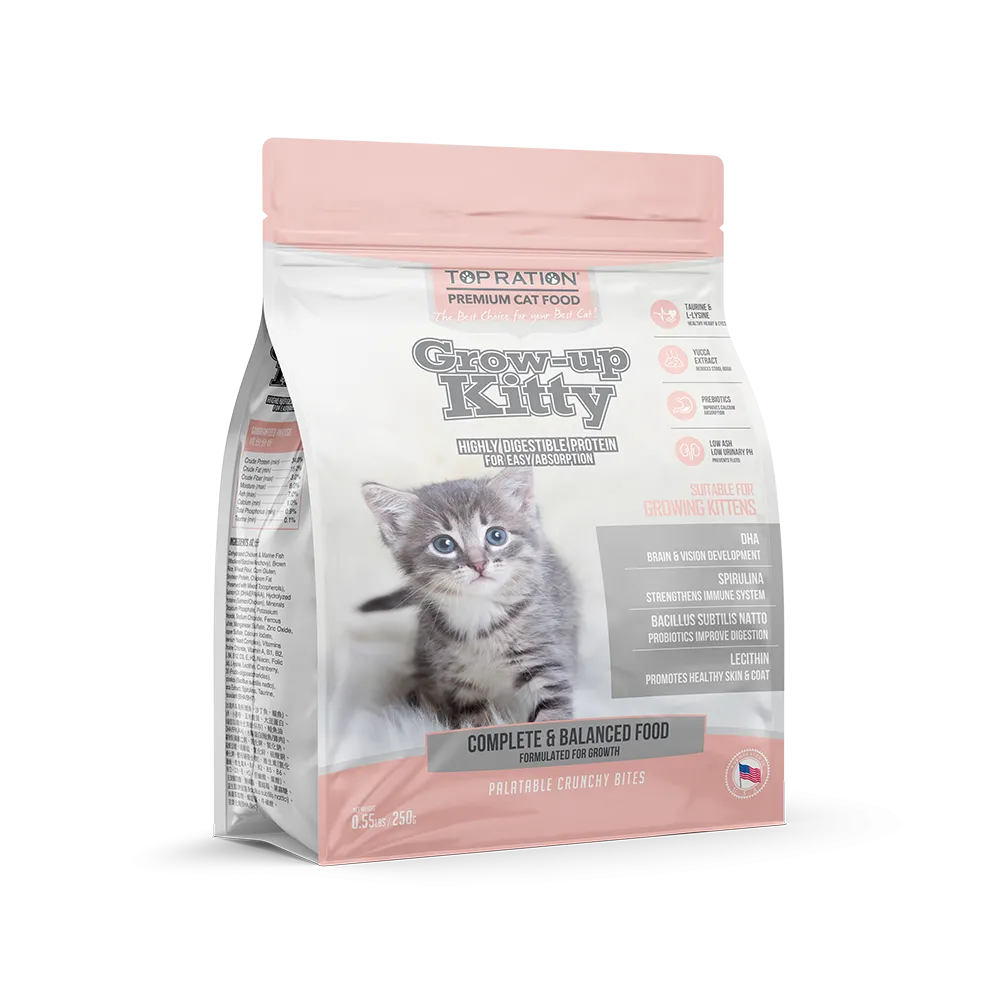 Top Ration Cat Grow-Up Kitty for Kittens 250g