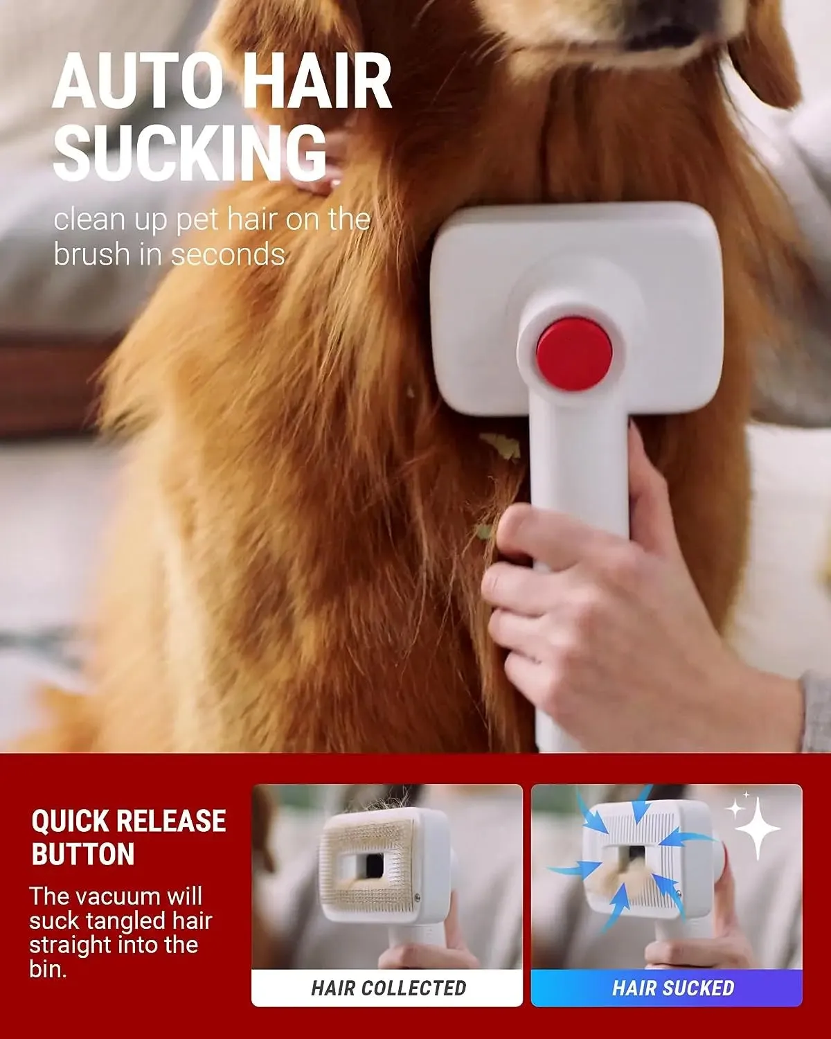 VacLife Dog Grooming Kit, Low Noise