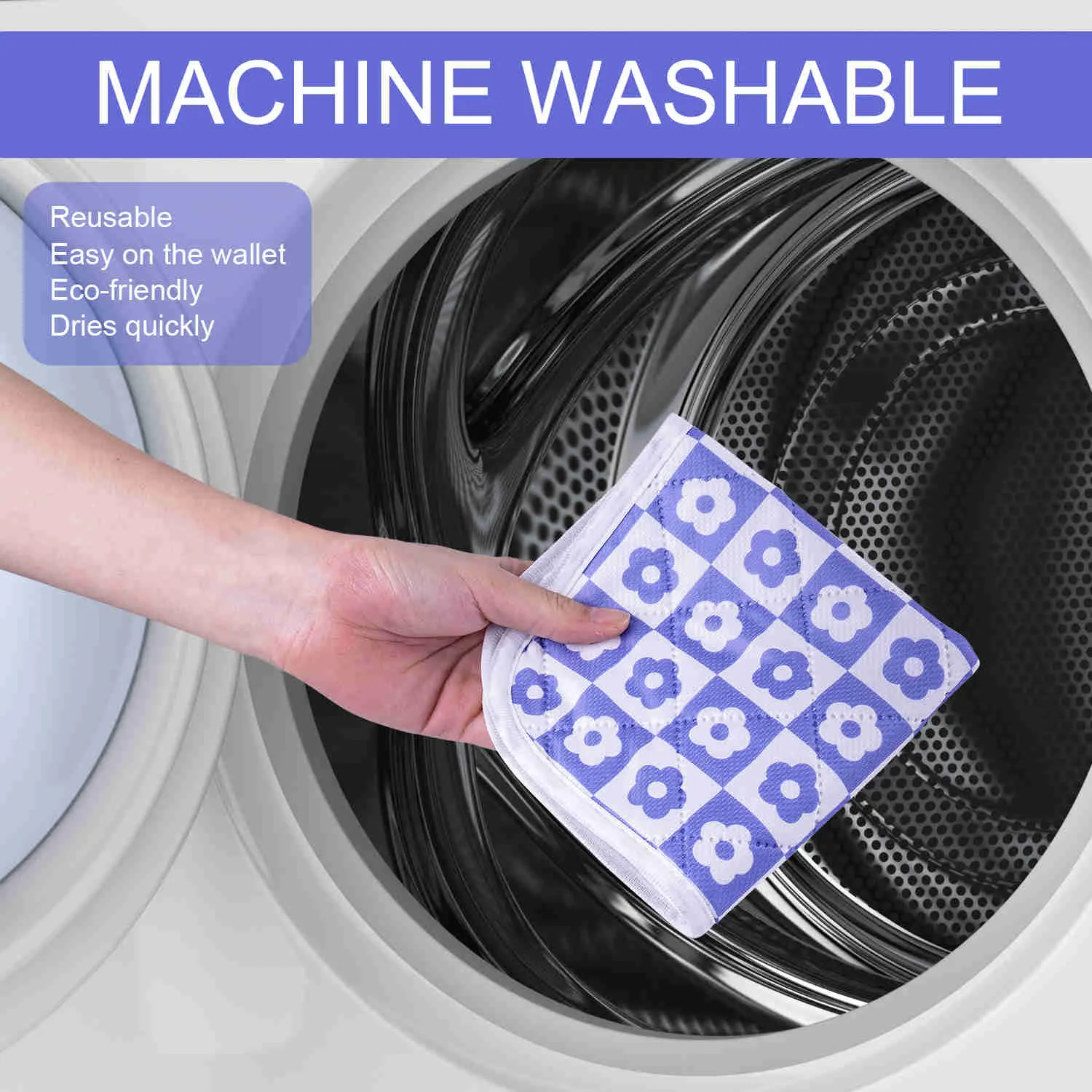 Washable Small Pet Pads, like guinea pigs(Flower)