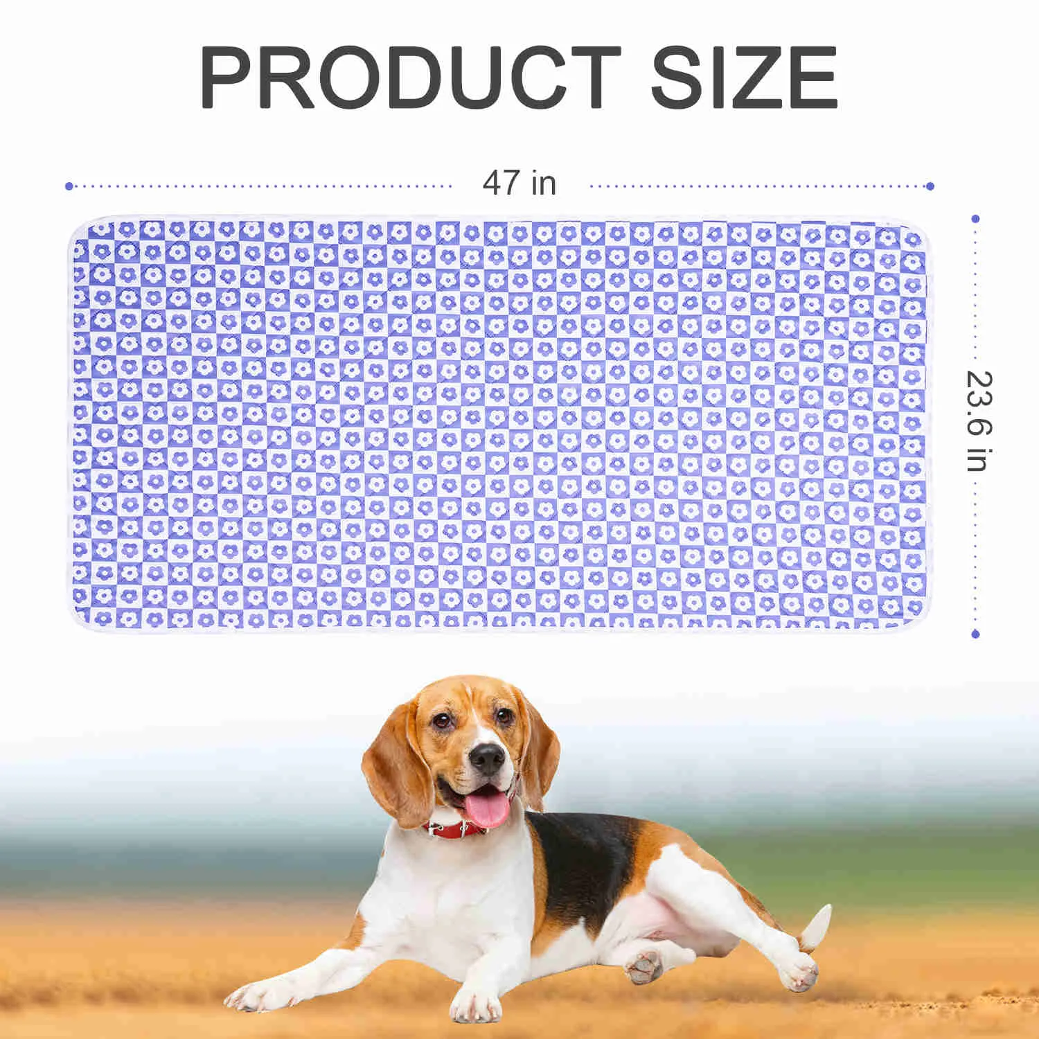 Washable Small Pet Pads, like guinea pigs(Flower)