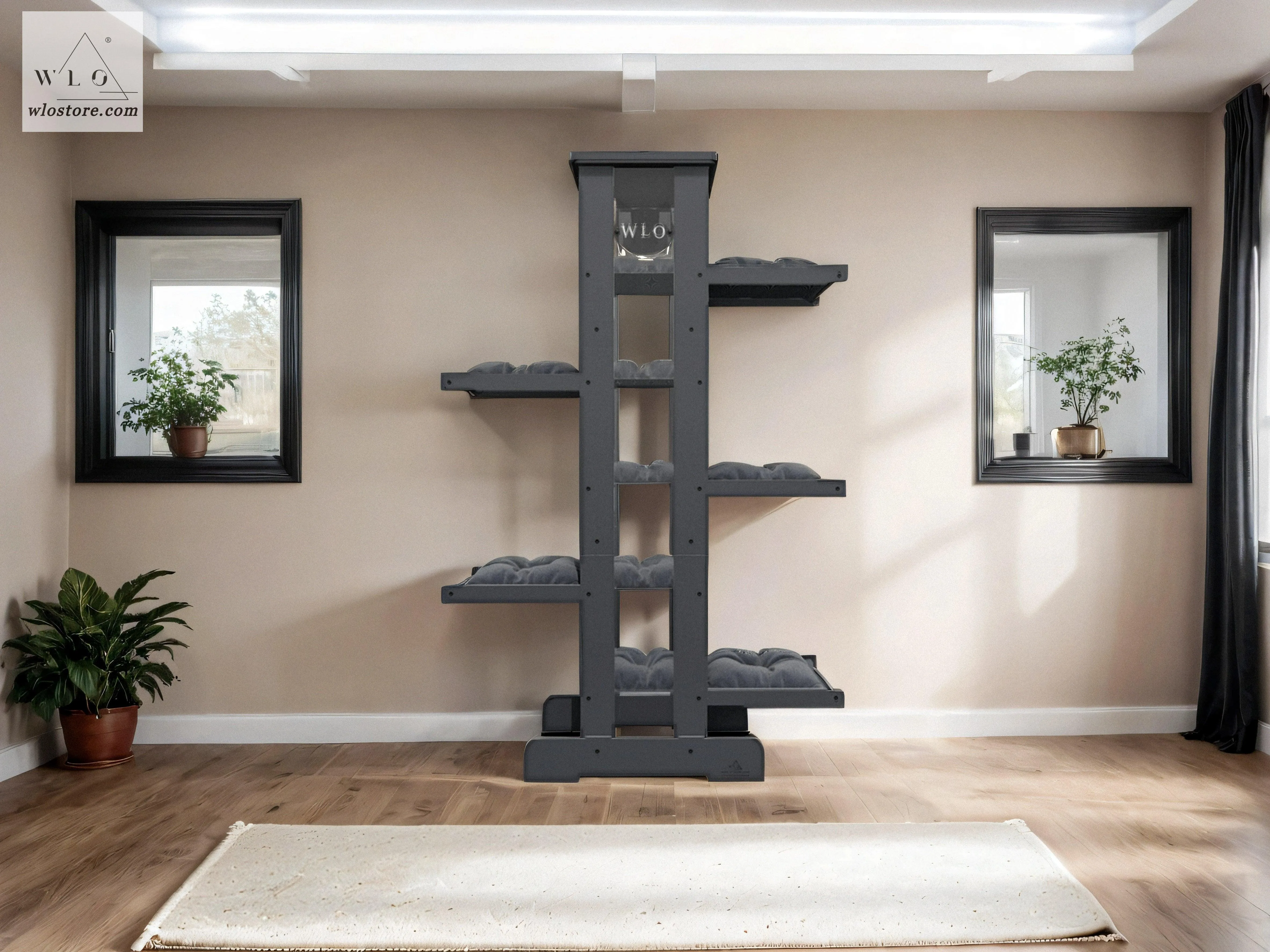 WLO® Gray Empire Modern Cat Tree