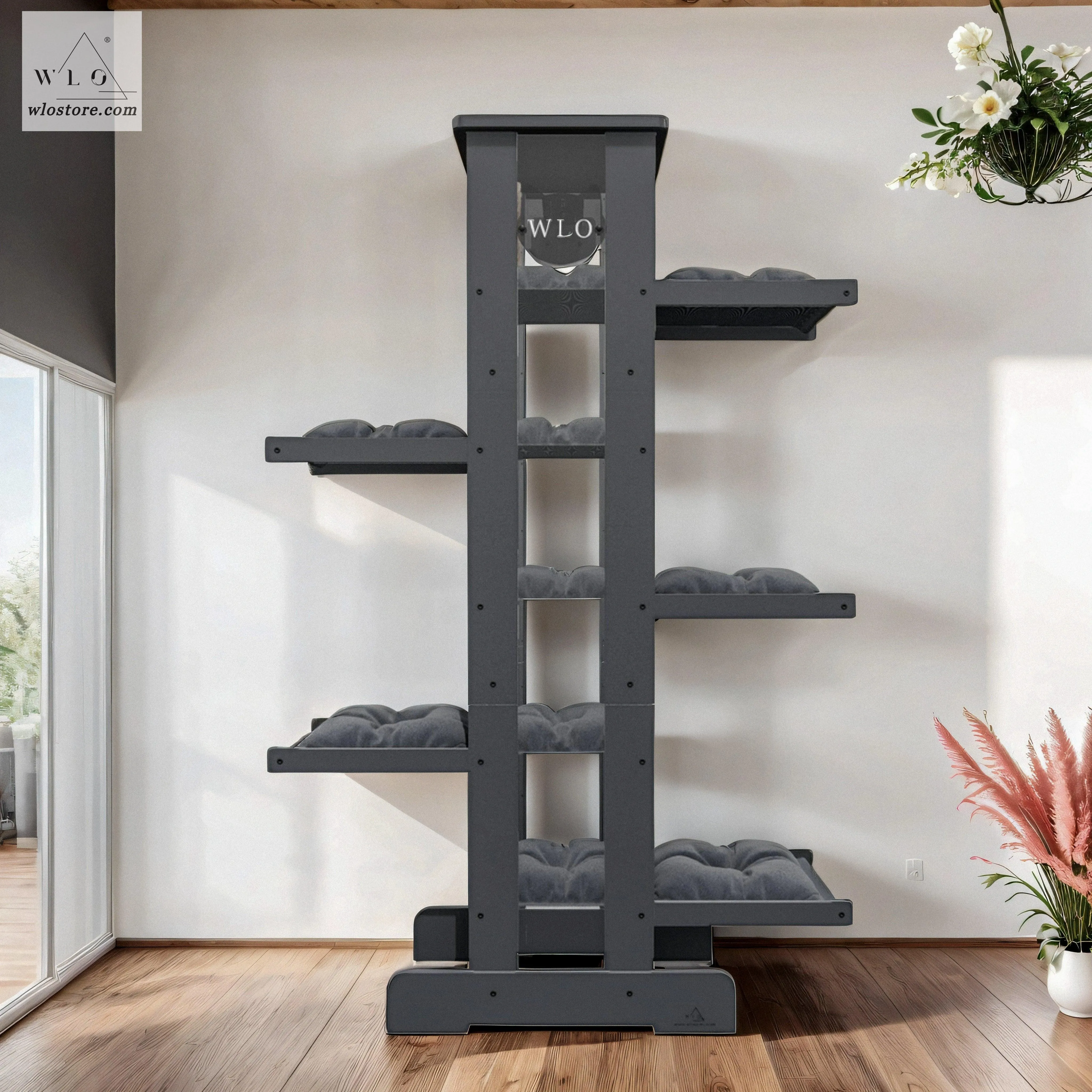 WLO® Gray Empire Modern Cat Tree